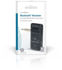 Adapter bluetooth Nedis Odbiornik Bluetooth BTRC3024BK USB-C / 3.5 mm AAC/SBC Auto off Czarny 6