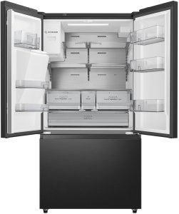 Hisense  NoFrost  612 L  augstums 179 cm  melna - SBS Ledusskapis  RF793N4SAFE (6921727074522) 2