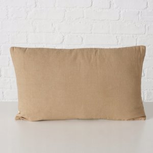 Poduszka dekoracyjna wyszywana MARIELLE w kwiatki, 49 x 29,3 cm 5