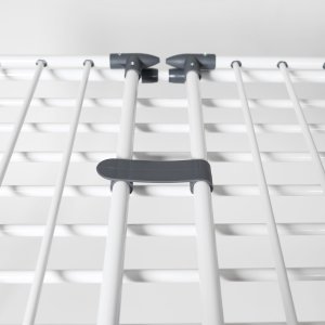 Stojąca suszarka na pranie odzież bieliznę składana balkonowa mocna rozsuwana XXL 6