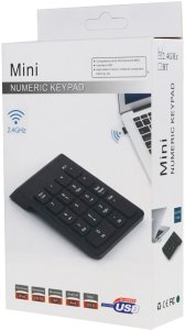 TG67391 BEZPRZEWODOWA KLAWIATURA NUMERYCZNA USB LAPTOP PC 12