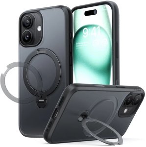 OSTAND SPIN SERIES IPHONE 17 BLACK 2