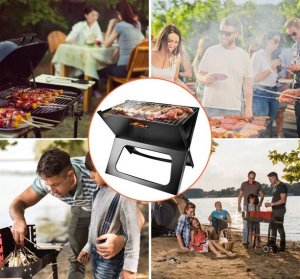 NN21 GRILL OGRODOWY PRZENOŚNY SKŁADANY TURYSTYCZNY 14