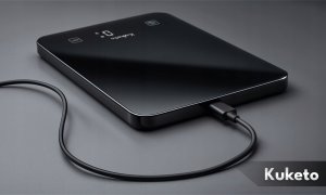 Waga kuchenna Kuketo SMART BLUETOOTH AKUMULATOROWA USB-C czarny 15 kg 2