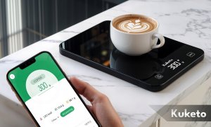 Waga kuchenna Kuketo SMART BLUETOOTH AKUMULATOROWA USB-C czarny 15 kg 4