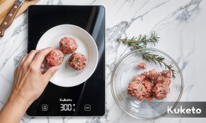 Waga kuchenna Kuketo SMART BLUETOOTH AKUMULATOROWA USB-C czarny 15 kg 5