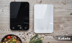 Waga kuchenna Kuketo SMART BLUETOOTH AKUMULATOROWA USB-C czarny 15 kg 7
