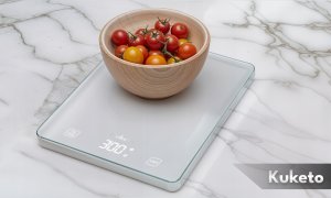 Waga kuchenna Kuketo SMART BLUETOOTH AKUMULATOROWA USB-C czarny 15 kg 10