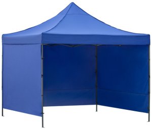 Namiot handlowy, ogrodowy 300x300 cm pawilon targowy, granatowy UNIWERSALNY 2