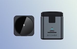 Stacja dokująca 9w1 Blitzwolf BW-TH17 + ładowarka indukcyjna 15W MagSafe 12