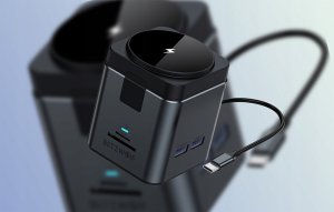 Stacja dokująca 9w1 Blitzwolf BW-TH17 + ładowarka indukcyjna 15W MagSafe 13