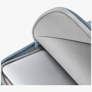 Torba na laptopa UNIQ Cyprus Ridge Edition Laptop Sleeve 16" water-resistant neoprene niebieski 4