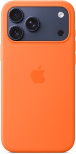 Apple silikonowe etui z MagSafe do iPhone’a 17 Pro Max – pomarańczowy 3