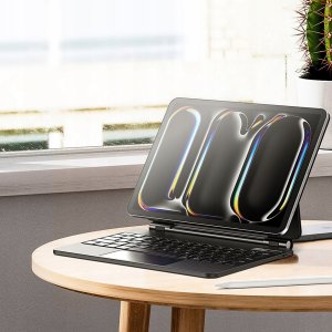 Etui Dux Ducis Keyboard (MK Series) z klawiaturą Bluetooth na iPad Pro 11" 2024 - czarna 3