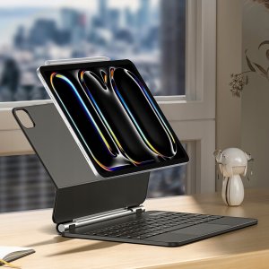 Etui Dux Ducis Keyboard (MK Series) z klawiaturą Bluetooth na iPad Pro 11" 2024 - czarna 6