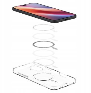 Spigen Etui Liquid Crystal MagSafe na iPhone 17- przezroczysto-białe 7
