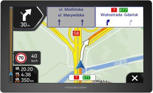 MODECOM FreeWAY CX 9.0 NAWIGACJA DO SAMOCHODÓW I CIĘŻARÓWEK iGO Navigation Truck (Europa roczna aktualizacja) 5