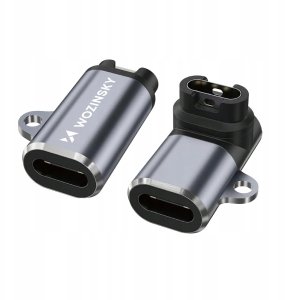 Wozinsky Adapter Wozinsky WAYGS1 przejściówka USB-C do smartwatch Garmin - szary 2