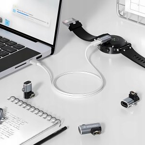 Wozinsky Adapter Wozinsky WAYGS1 przejściówka USB-C do smartwatch Garmin - szary 8