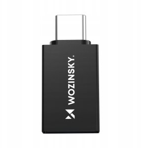 Adapter USB Wozinsky W10GY1S USB-A - USB-C Czarny  (5907769376757) 3