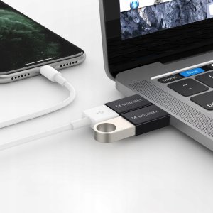Adapter USB Wozinsky W10GY1S USB-A - USB-C Czarny  (5907769376757) 8
