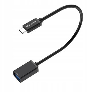 Kabel USB Wozinsky Adapter Wozinsky WOTGY1S USB-C 3.0 (męski) - USB-A 3.0 (żeński) OTG - czarny 2