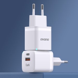 Ładowarka sieciowa GaN 33W PPS USB C/USB Dudao A13Pro - biała 2