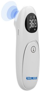 Termometr bezdotykowy na podczerwień TMB-SMART SCAN TECH-MED, automatyczny pomiar z kontrolą odległości, szybki i dokładny pomiar 12