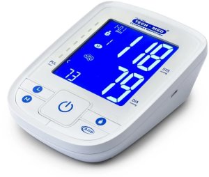 Ciśnieniomierz TMA-INTEL 11 TECH-MED z funkcją mowy, wykrywania migotania przedsionków AF, pomiar podczas pompowania, pamięć 2x120, 22-42 cm 2