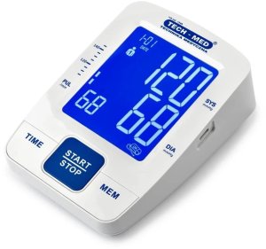 Ciśnieniomierz TMA-CONTROL 5 TECH-MED z funkcją mowy, pomiar podczas pompowania, pamięć 2x120, 22-42 cm 2