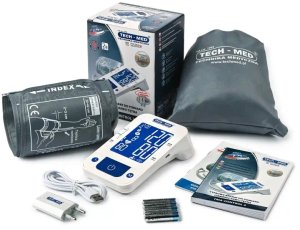 Ciśnieniomierz TMA-CONTROL 3 TECH-MED z funkcją mowy, pomiar podczas pompowania, pamięć 2x120, 22-42 cm 5