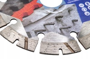 Tarcza diamentowa FALON-TECH 230 mm do betonu zbrojonego kostki cegły 2