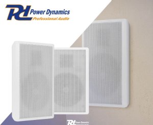 Głośniki komputerowe Power Dynamics Zestaw płaskich głośników ściennych 5,25 100V WSF30W one size 3