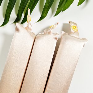Zestaw wałków SATIN 3 szt. - loki bez użycia ciepła YEYE Made in Nature Brązowy 3