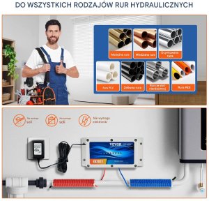 Zmiękczacz wody bezsolny do domu całego układu przeciw kamieniowi kotłowemu 10