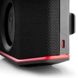 Teufel ROCKSTER GO 2 Bluetooth Speaker wireless black red 4