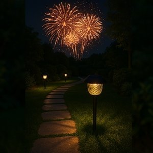 Forever Forever Light Lampa solarna LED SUNARI FLS-30 Słupek stalowy 2 czarny 7