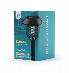 Forever Forever Light Lampa solarna LED SUNARI FLS-30 Słupek stalowy 2 czarny 9