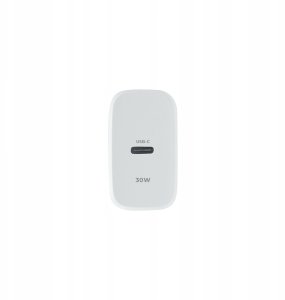 Maxlife ładowarka sieciowa PD QC MXTC-10-30C 1x USB-C 30W biała 3