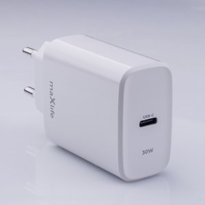 Maxlife ładowarka sieciowa PD QC MXTC-10-30C 1x USB-C 30W biała 6