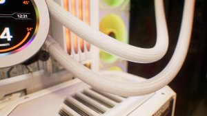 Chłodzenie wodne Krux HydroGlance 360 ARGB LCD White (KRXE005) 11