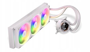 Chłodzenie wodne Krux HydroGlance 360 ARGB LCD White (KRXE005) 3