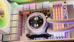 Chłodzenie wodne Krux HydroGlance 360 ARGB LCD White (KRXE005) 8