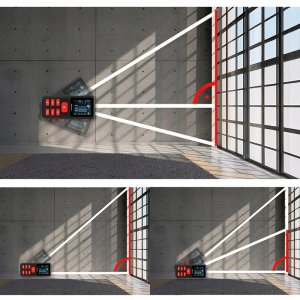 Dalmierz laserowy Qoltec Cyfrowy dalmierz laserowy | podwietlany LCD | 120m 7