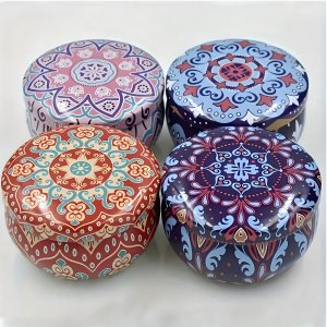 ExtraLink Extralink HOME ZESTAW 4 SZT? Świeczki sojowe zapachowe WIECE DEKARACYJNE NA PREZENT+ BOX W-1505 2