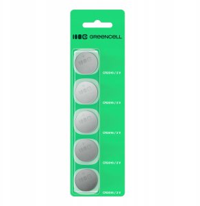 Baterijas Green Cell Blister 5x Lithium Battery CR2016 5904326376755 X5CR2016 (5904326376755) 3