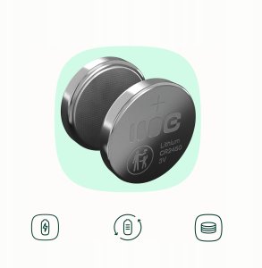 Baterijas Green Cell Blister 5x Lithium Battery CR2450 5904326376731 X5CR2450 (5904326376731) 2