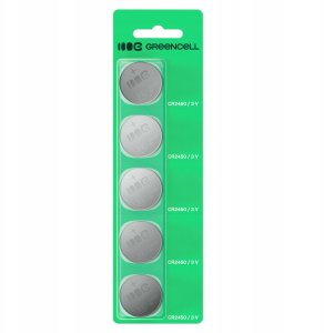 Baterijas Green Cell Blister 5x Lithium Battery CR2450 5904326376731 X5CR2450 (5904326376731) 4