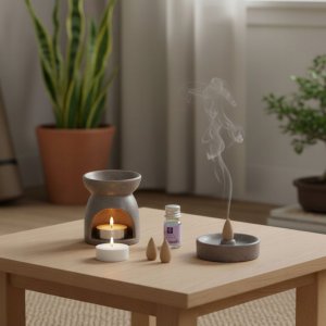 Home Styling Collection Kominek zapachowy + kadzidła HAPO, 9 elementów 3