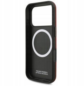 Etui BMW M FW Metal Logo MagSafe do      iPhone 17 Pro czerwony 7
